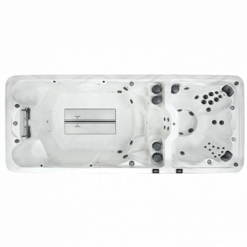 Спа бассейн гидромассажный с акриловыми чашами с противотоком Vita Spa VM8 (рис.2)